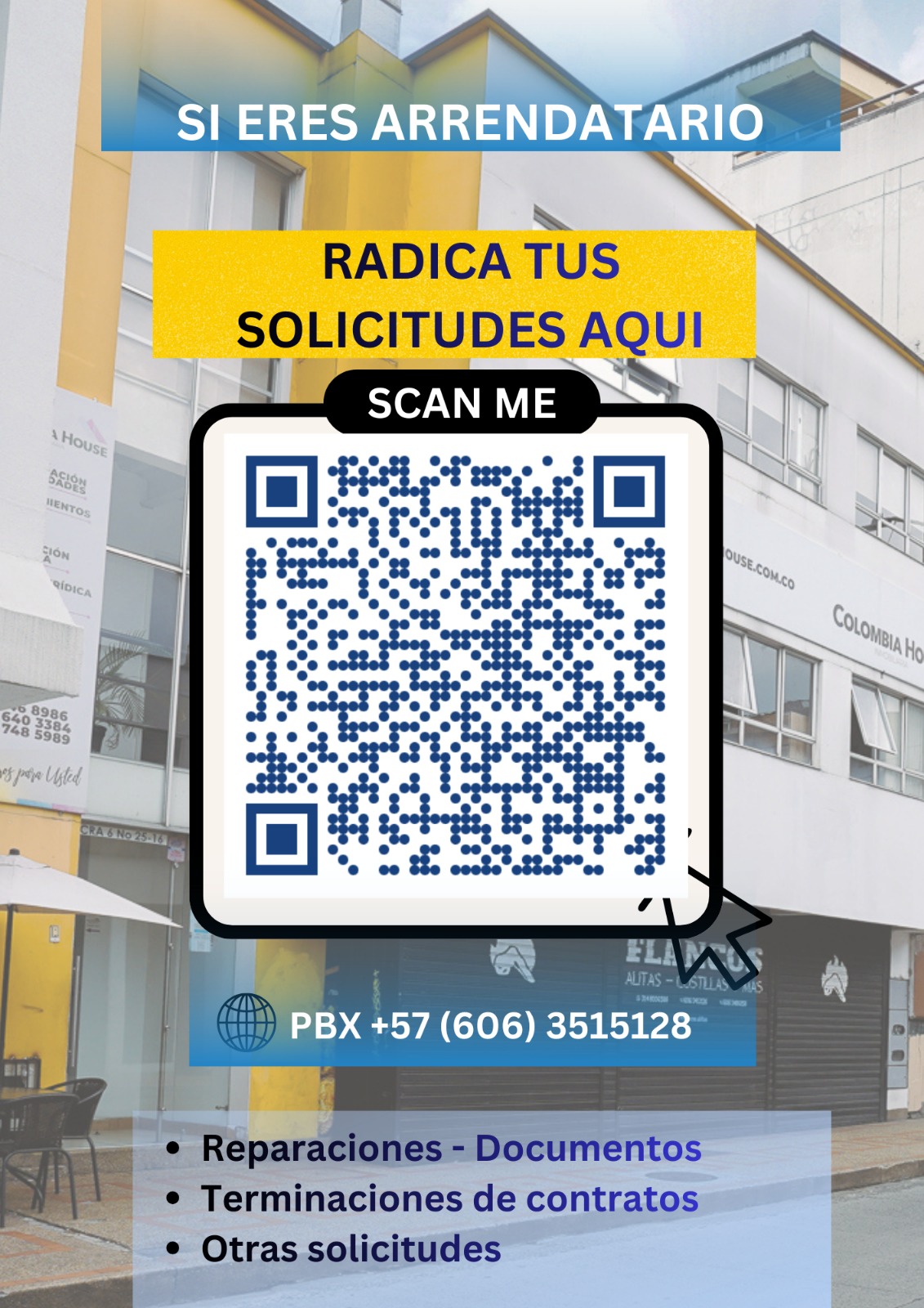 Radicación de solicitudes